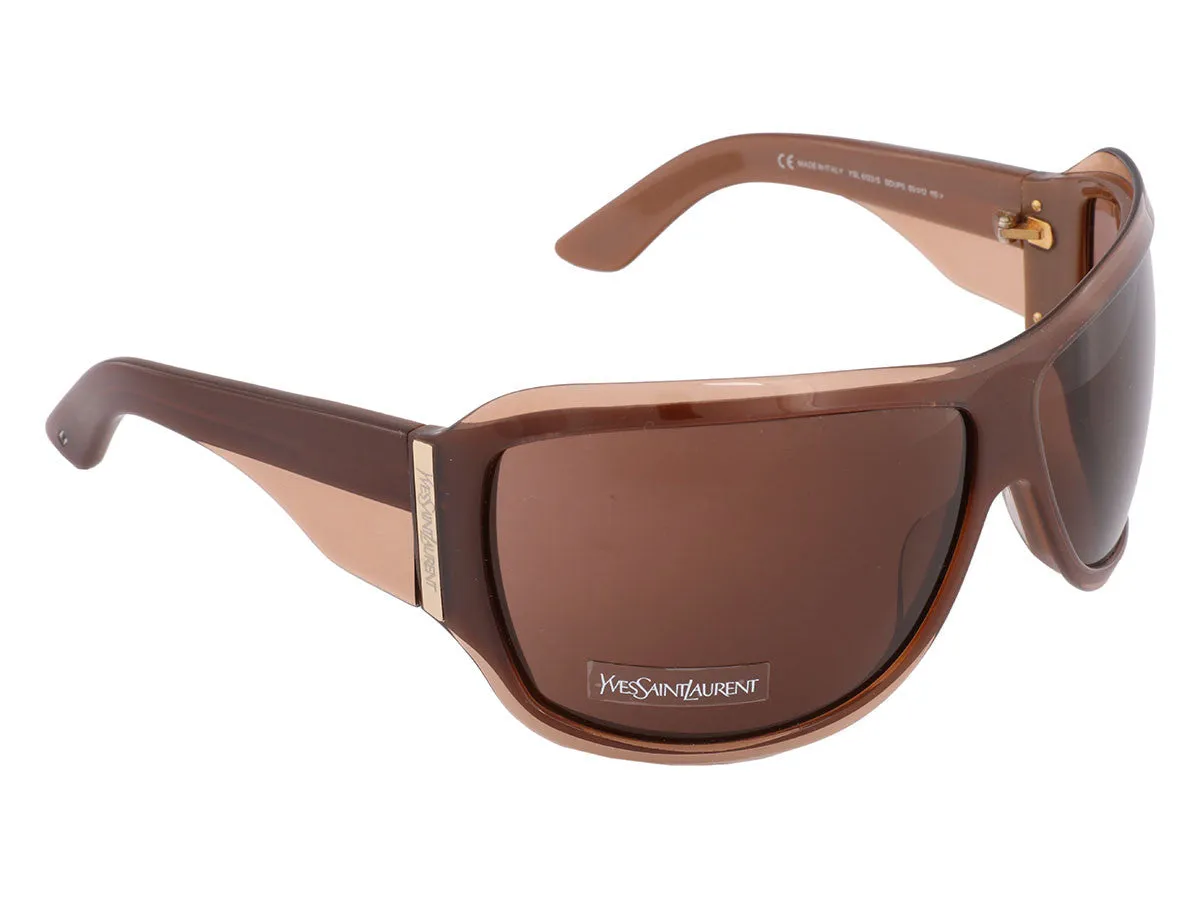 YSL Oversized Brown Sunglasses