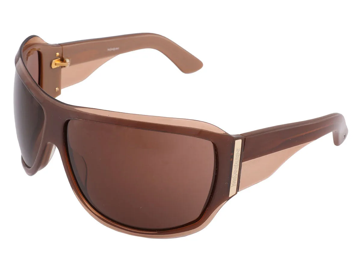 YSL Oversized Brown Sunglasses