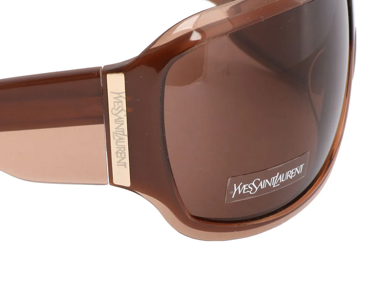 YSL Oversized Brown Sunglasses